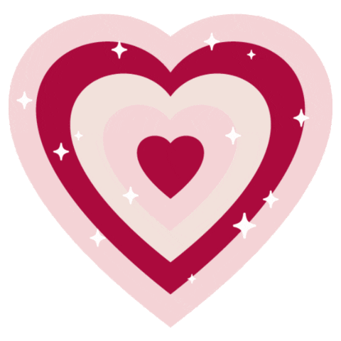Pink Heart Sticker by Alexandra Five