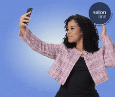 Selfie Gravando GIF by Salon Line
