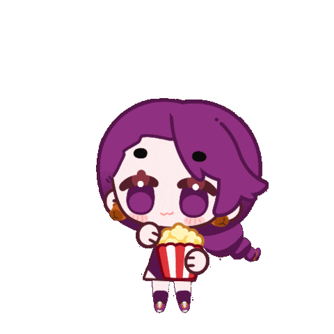Watch Popcorn Sticker