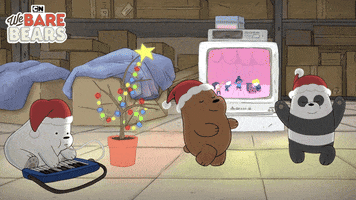 Merry Christmas Dancing GIF by Cartoon Network