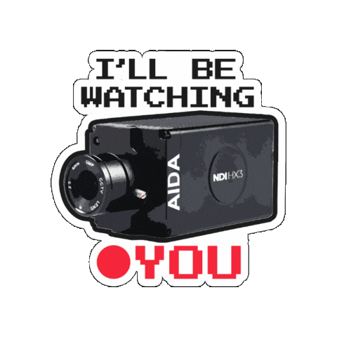 Pov Cameras Sticker by Aida Imaging