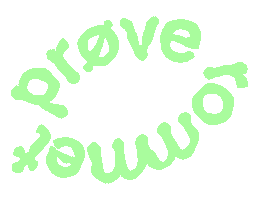 Prøverommet Sticker by JAHJAH Studio