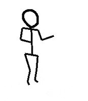 stick figure dancing GIF