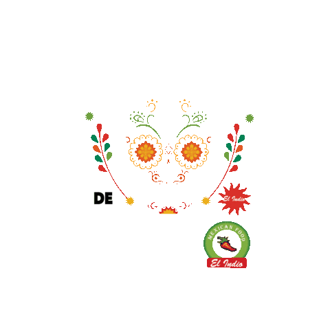 El Indio Mexican Restaurant Sticker