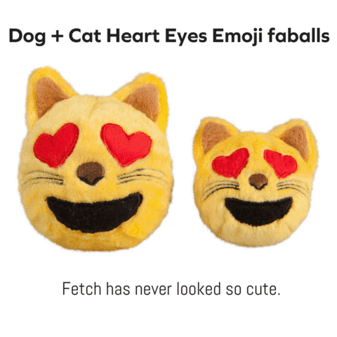 aleanbhnichearnaigh dog and cat emoji dog toys GIF
