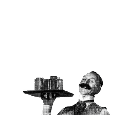 Happy Endings Dublin Sticker