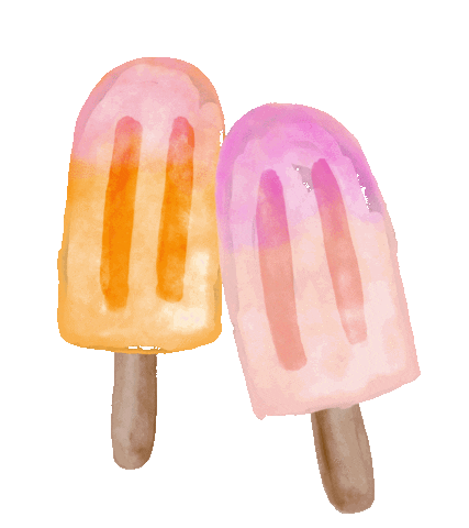 Summer Ice Sticker by hello matze illustrations