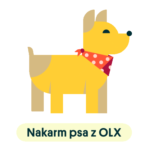 Dog Pies Sticker by OLX Polska