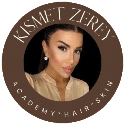 Kismet Zerey Hair & Skin Academy Sticker