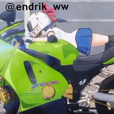 Moto Corrida GIF