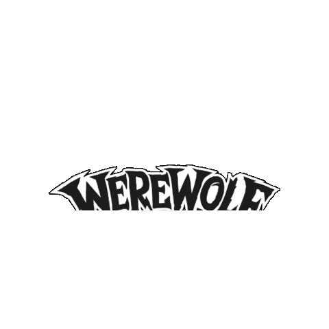 Werewolf Beer Sticker