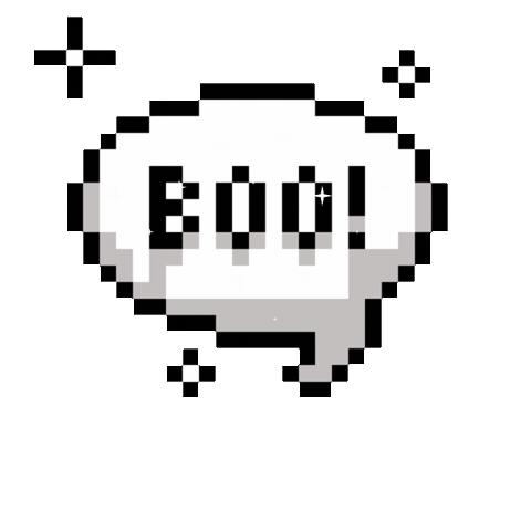 Pixel Halloween Sticker