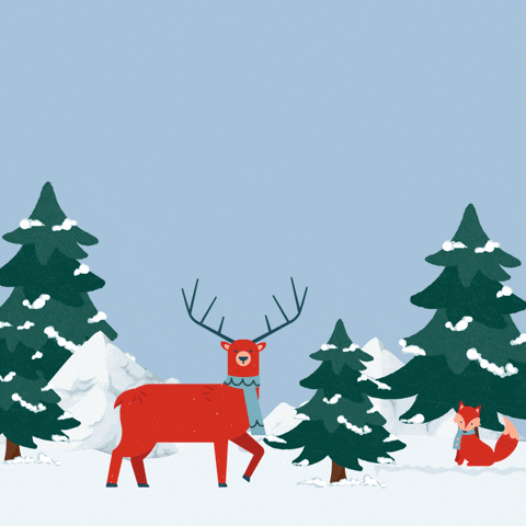 Christmas Snow GIF by Smart Apartment Solutions