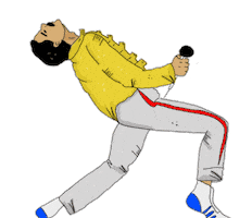 80S Rock Sticker by Teatro Sánchez Aguilar