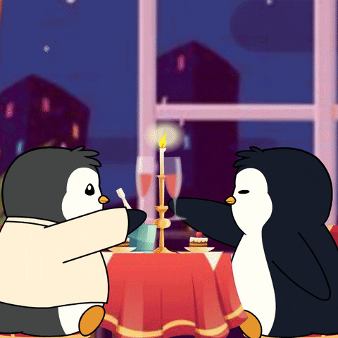 Loving In Love GIF by Pudgy Penguins