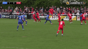 Goal Volley GIF by Leamington FC