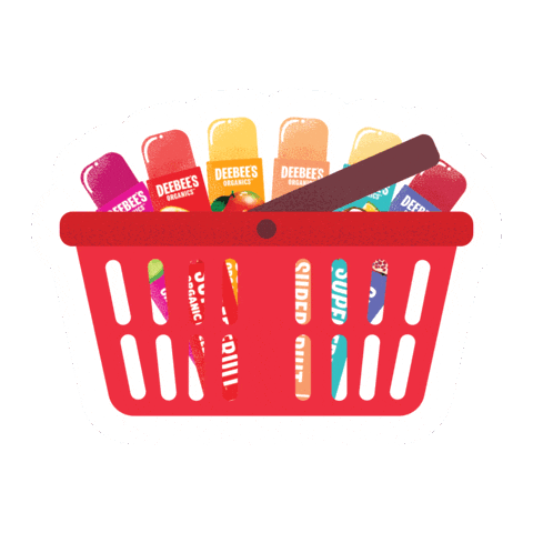 Ice Pops Target Sticker by DeeBee's Organics