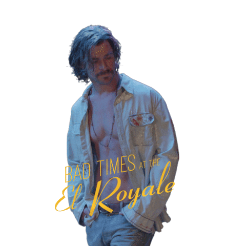 El Royale Chris Sticker by 20th Century Fox Home Entertainment