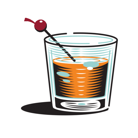 Cheers Bourbon Sticker by Evan Williams Flavors