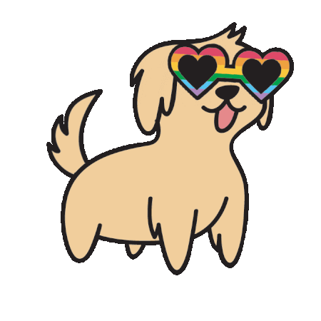 Pride Day Love Sticker by GDotTV
