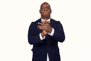 well done applause GIF by Ian Wright