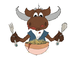 Essen Hunger Sticker by Reiters Reserve