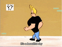 Johnny Bravo Cartoon Network Belly - Discover & Share GIFs