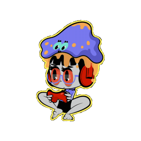 Gaming Girl Sticker