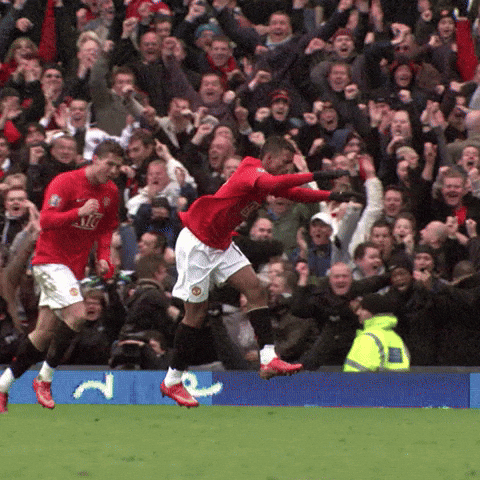 Celebrate Premier League GIF by Manchester United
