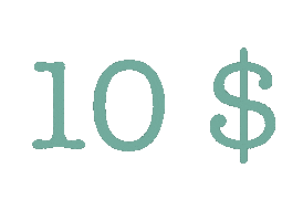 For Sale Money Sticker