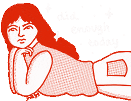 Girl Sticker
