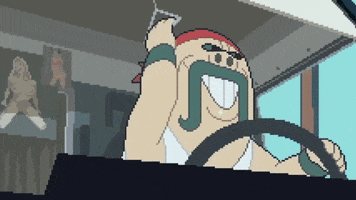 Excited Truck GIF