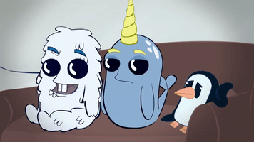 plopcartoons animation loop awesome best friends GIF