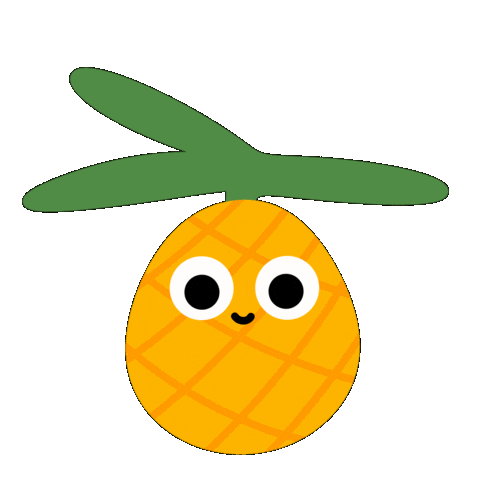 Fly Fruit Sticker