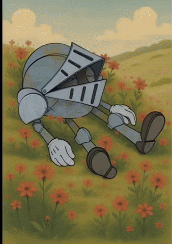 Tired Flowers GIF by Oddsturgeon