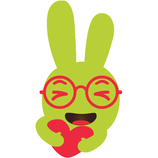 Bunny Love Sticker by Beanstalk Academy