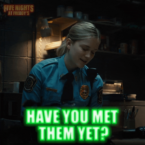 Elizabeth Lail Police Officer GIF by Five Nights At Freddy’s