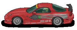 Car Drifting Sticker by kneapolitan