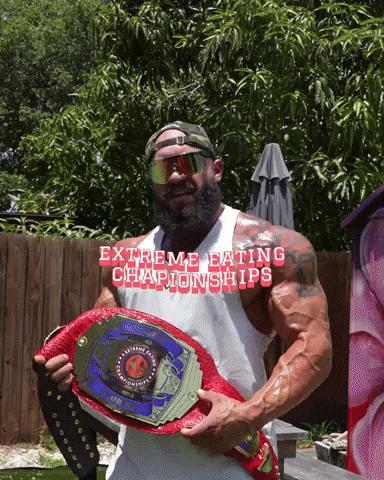 Eat World Champion GIF by EXTREME EATING CHAMPIONSHIPS