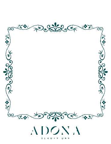 Frame Sticker by Adona Beauty