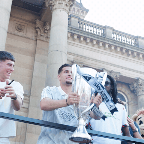 Trophy Lift GIF by Bolton Wanderers FC