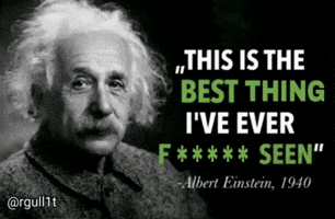 Albert Einstein Peak GIF