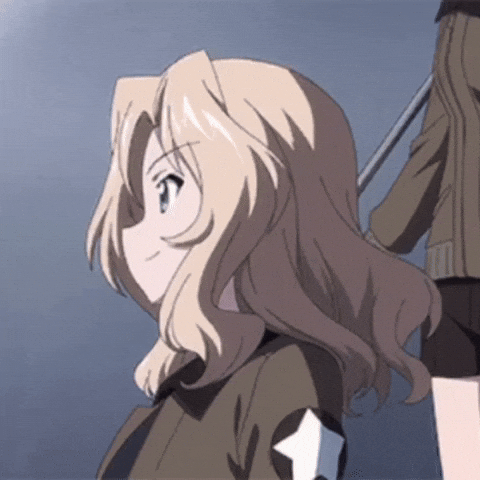 Girls Und Panzer Kay GIF