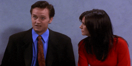 Chandler Bing Smile GIF - Find & Share on GIPHY