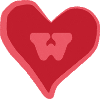 Heart Love Sticker by words of wisDOME