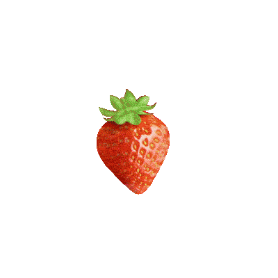 Pink Strawberry Sticker by loacker