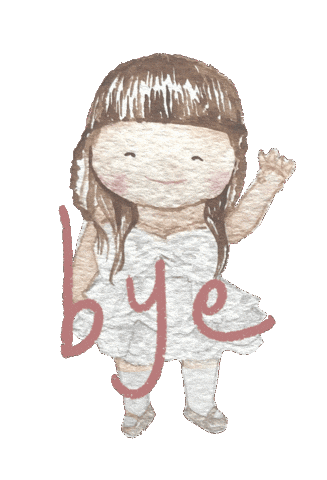 Bye Sticker