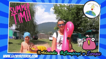 Camping Summer Time GIF by Globtroterek