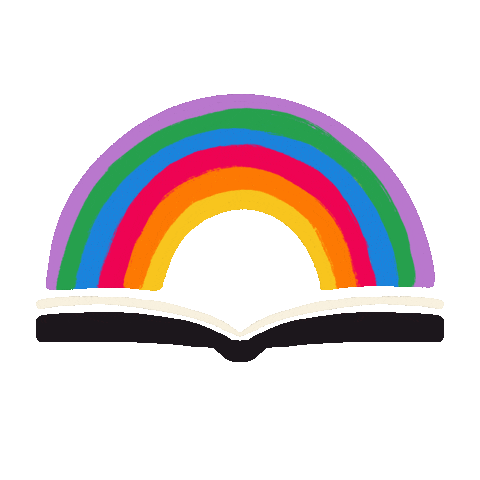 Read Gay Pride Sticker by Books2Door