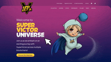 Click Super Hero GIF by SuperVictor
